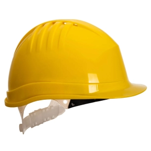 Casque de sécurité Expertline (roue à cliquet) - Jaune - PORTWEST
