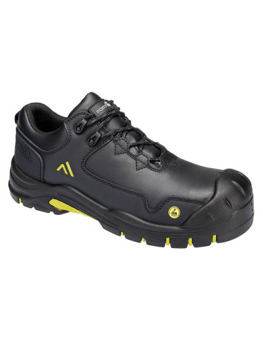 Chaussure basse Apex S3S ESD HRO SR SC FO - 38 - Noir/jaune - PORTWEST