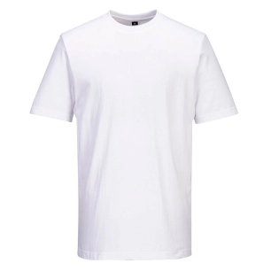 Chef Cotton MeshAir T-Shirt - S - Blanc - PORTWEST