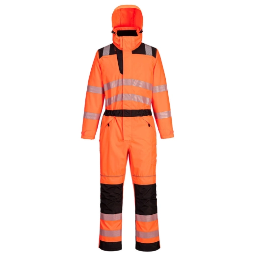 Combinaison de pluie haute visibilité PW3 - XXXL - Orange/Noir - PORTWEST