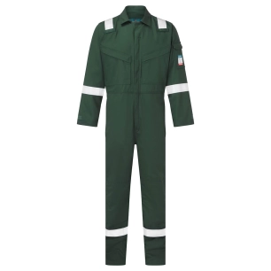 Combinaison FR Legère Antistatique 280g - XXL - Vert - PORTWEST