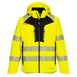 DX4 Veste de pluie haute visibilité - L - Jaune - PORTWEST