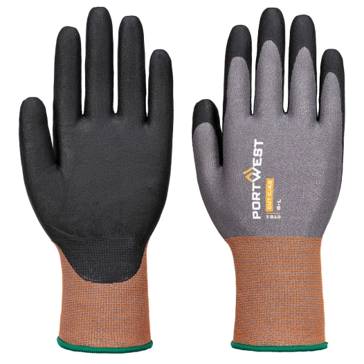Gant CT Cut C21 Nitrile - L - Gris/Noir - PORTWEST