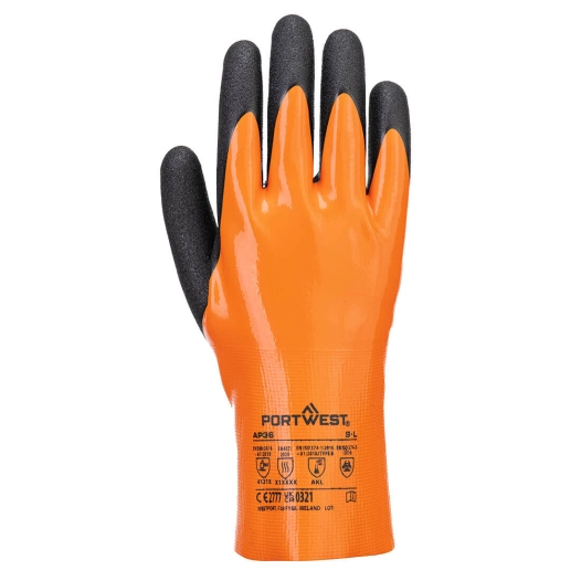Gant Grip 15 Nitrile - XL - Orange/Noir - PORTWEST