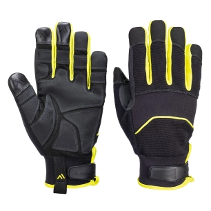 Gant résistant aux aiguilles - XXL - Noir/jaune - PORTWEST