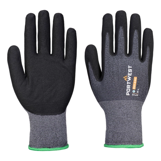 Gant SG Grip15 Eco Nitrile (pack 12) - L - Gris/Noir - PORTWEST