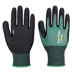 Gant SG Grip15 Eco Nitrile (Pack12) - M - Vert/Noir - PORTWEST