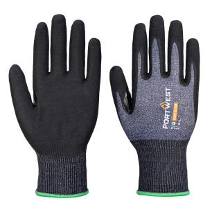 Gant SG Grip15 Eco Nitrile (Pk12) - L - Bleu/Noir - PORTWEST