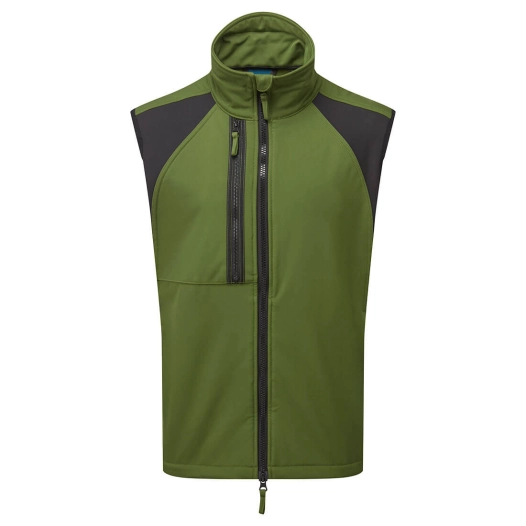 Gilet Softshell WX2 (2L) - L - Vert Olive - PORTWEST