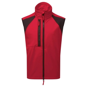 Gilet Softshell WX2 (2L) - M - Rouge foncé - PORTWEST