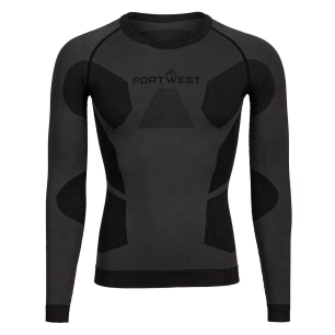 Haut de sous vêtement thermique Dynamic Air - L - Anthracite - PORTWEST