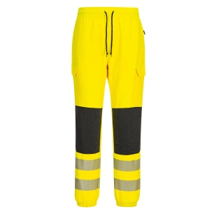 Jogging Haute-Visibilité PW3 Flexi - XL - Jaune/Noir - PORTWEST