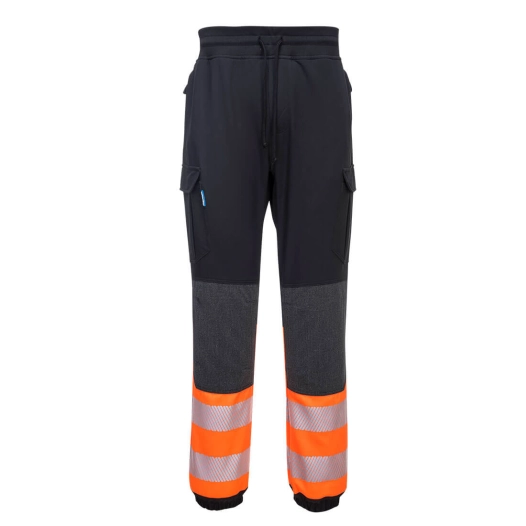 Jogging PW3 Haute-Visibilité Flexi classe 1 - S - Noir/Orange - PORTWEST