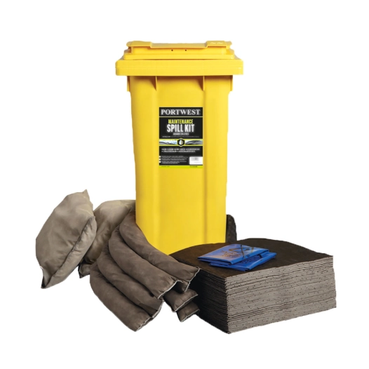 Kit abosrbant de maintenance 120 litres - Gris - PORTWEST