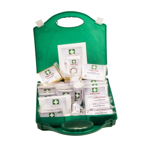 Kit Premier Secours en milieu industriel 100 pers - Vert - PORTWEST