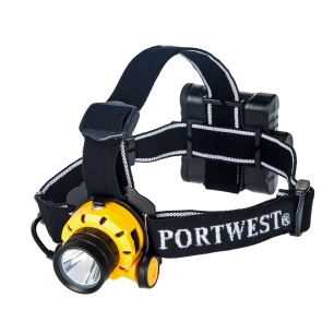 Lampe frontale Ultra Power - Jaune/Noir - PORTWEST