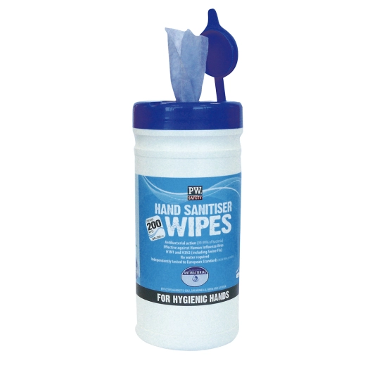 Lingettes désinfectantes (200 lingettes) - Bleu - PORTWEST