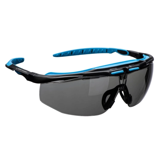 Lunettes de protection Peak KN (anti-rayures et anti-buées) - Fumé - PORTWEST