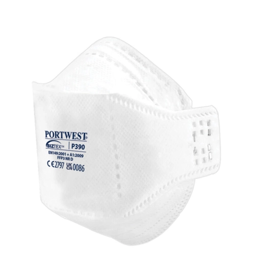 Masque plat pliable EAGLE FFP3 Dolomite - Blanc - PORTWEST