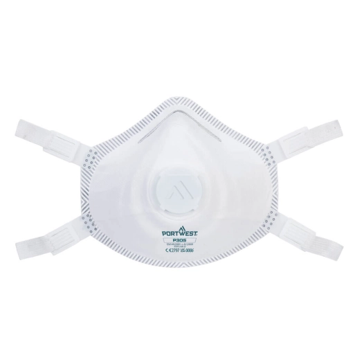 Masque respiratoire FFP3 haut de gamme - Blanc - PORTWEST