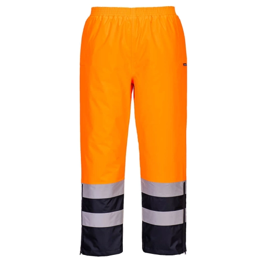 Pantalon dhiver Haute Visibilité - XL - Orange/Marine - PORTWEST