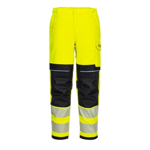 Pantalon de travail pour femmes PW3 FR Hi-Vis - 28 - Jaune/Noir - PORTWEST