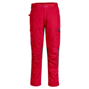 Pantalon de travail WX2 Eco Stretch - 44 - Rouge foncé - PORTWEST