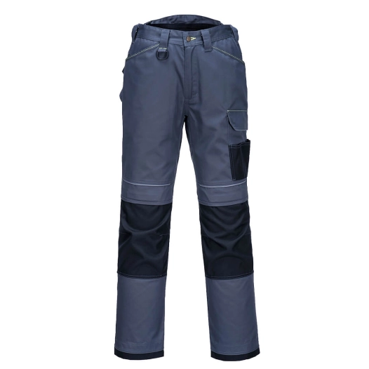 Pantalon extensible léger PW3 - 32 - Gris Zoom/Noir - PORTWEST