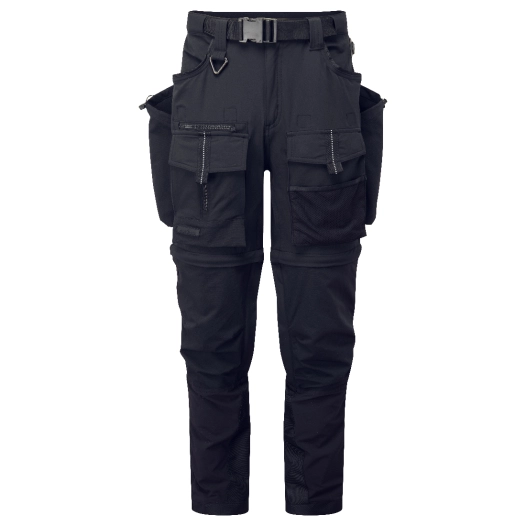 Pantalon Modulable ultime 3 en 1 - 38 - Noir/jaune - PORTWEST