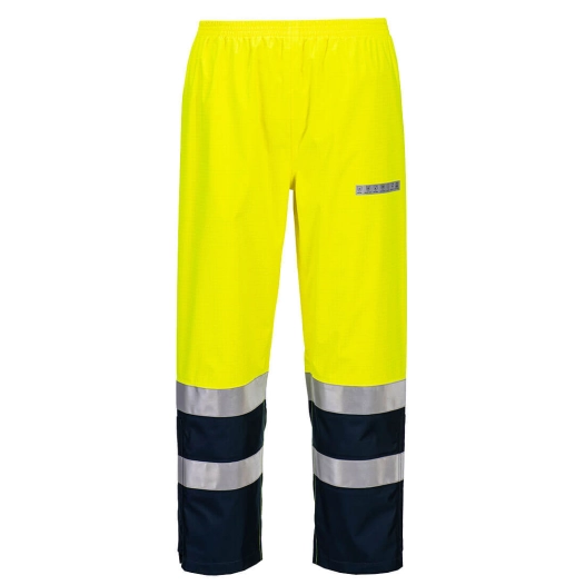 Parka Bizflame Rain+ Hi-Vis Arc - XL - Jaune/Marine - PORTWEST
