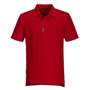 Polo WX3 - XXXL - Rouge foncé - PORTWEST