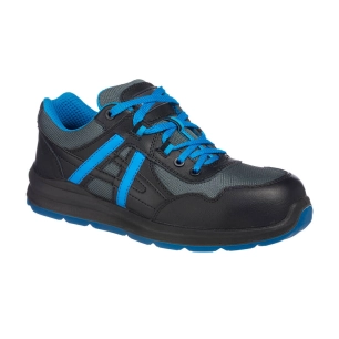 Portwest Compositelite Mersey Trainer S1P - 41 - Noir/Bleu - PORTWEST