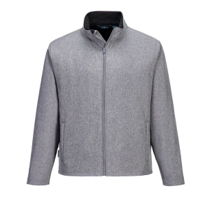 Softshell homme Print & Promo (2 couches) - L - Gris Marl - PORTWEST