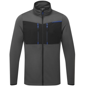 Sweat zippé WX3 - S - Gris Métal - PORTWEST