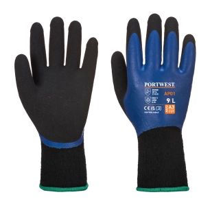 Thermo Pro Glove - S - Bleu/Noir - PORTWEST