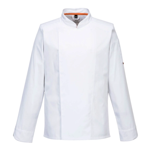 Veste de cuisine manches longues Stretch Mesh Air Pro - XXXL - Blanc - PORTWEST