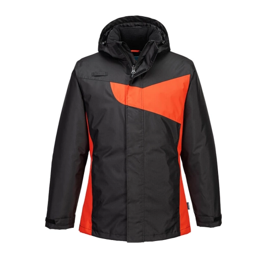 Veste Hiver PW2 - L - Noir/Rouge - PORTWEST