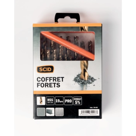 coffrets foret hss co 19pcs