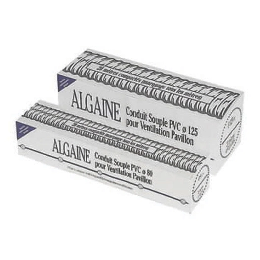 Filet de 10 mètres Algaine standard D80mm, conduits souples plastique VMC - ALDES