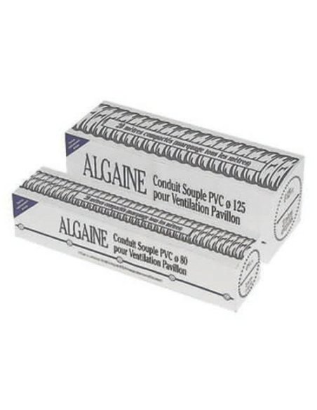 Filet de 10 mêtres Algaine standard D80mm, conduits souples plastique VMC - ALDES