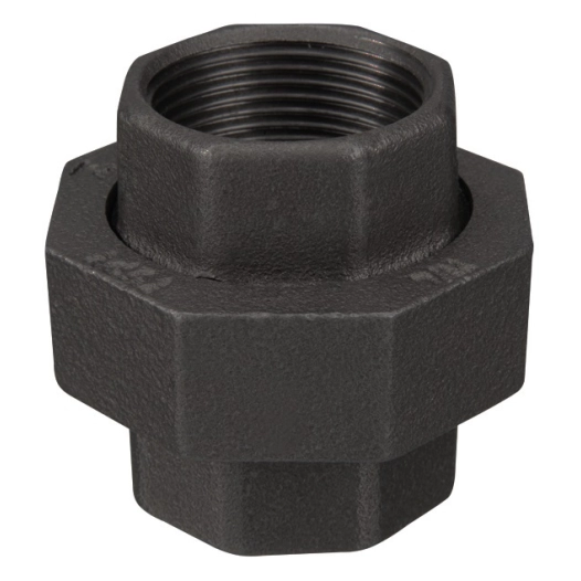 Manchon union fonte noire à joint plat FF - Fig 330N - 33x42 - Sferaco