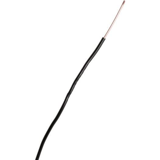 fil h07vu noir 2,5mm² c100m