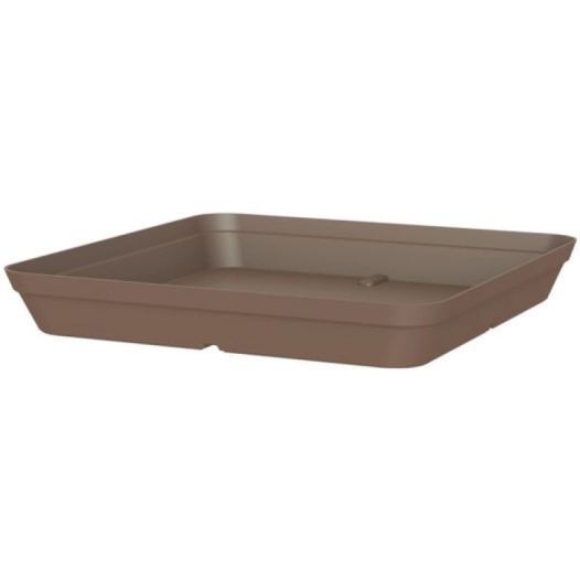 Soucoupe Pot de Fleur Capri Carree 36cm Taupe – Artevasi