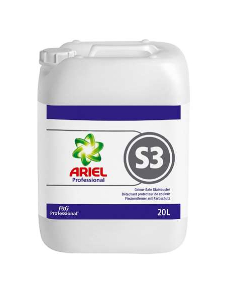 Détachant protecteur de couleur ARIEL S3 - 20 litres - ARIEL PROFESSIONNAL