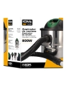 Aspirateur à Cendres 800 watts Ø25x30cm - 10 litres - Koma