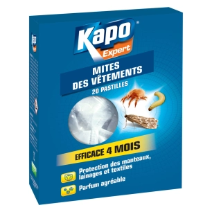 Pastilles Anti-Mites et Acariens x20 - KAPO