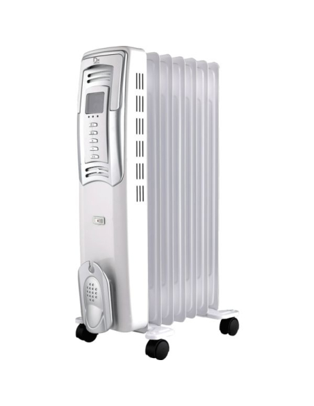 Bain d'huile Électronique FAHER 1500W Chauffage d'appoint puissant et intelligent - FAHER