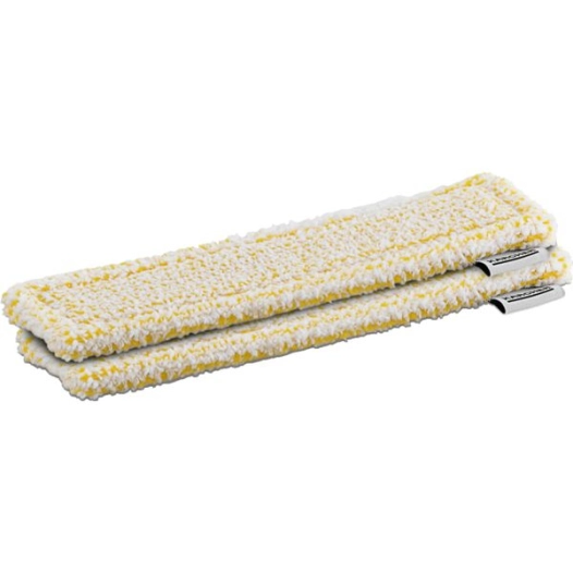 Kit de 2 serpillères en microfibre pour nettoyeurs vitres WV 2 & 5 - KARCHER