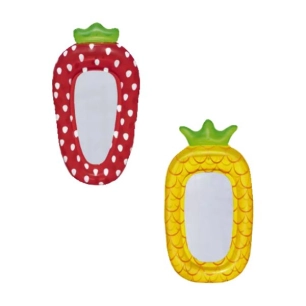 Matelas Gonflable Sweetsummer Fraise 178x103cm Ou Ananas 186x112cm