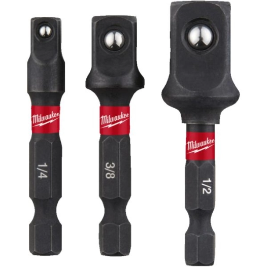 Ensemble d'Adaptateur SHOCKWAVE Impact Duty 3 pièces- Milwaukee